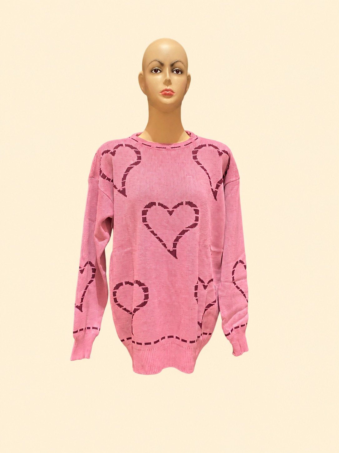 RAJUT BLOUSE PINK